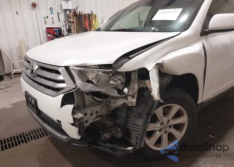 2012 Toyota Highlander Base V6 from USA, damaged, VIN 5TDBK3EH6CS137948